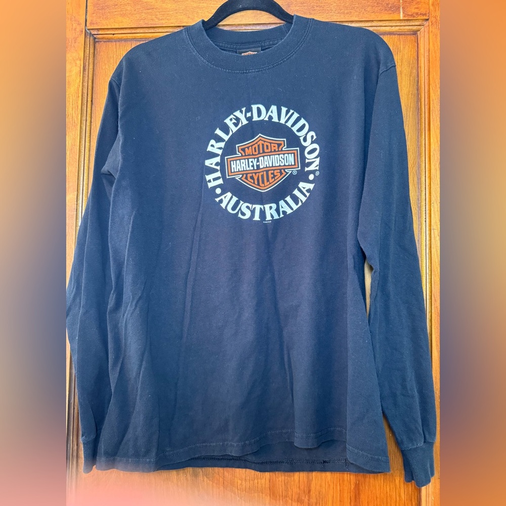 Harley Davidson Australia- Medium Long Sleeved Tshirt
